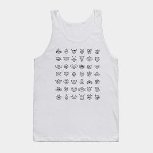 071 70s Robot Tank Top